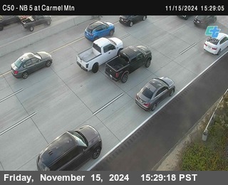 NB 5 at Carmel Mountain Rd.