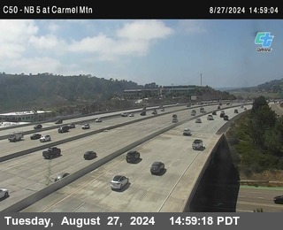 NB 5 at Carmel Mountain Rd.