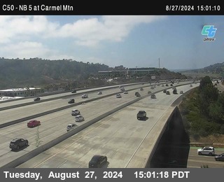 NB 5 at Carmel Mountain Rd.