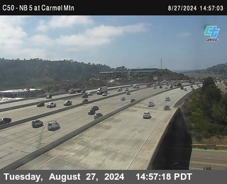 NB 5 at Carmel Mountain Rd.