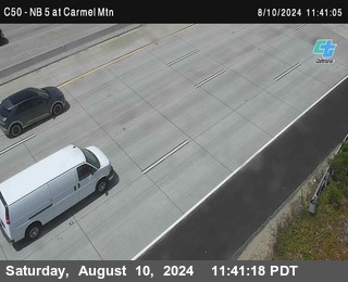 NB 5 at Carmel Mountain Rd.