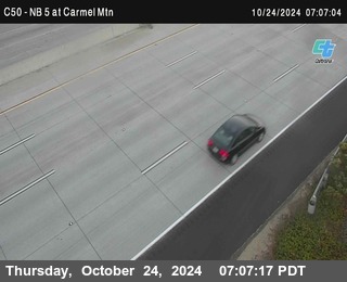 NB 5 at Carmel Mountain Rd.