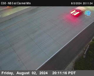 NB 5 at Carmel Mountain Rd.