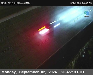 NB 5 at Carmel Mountain Rd.