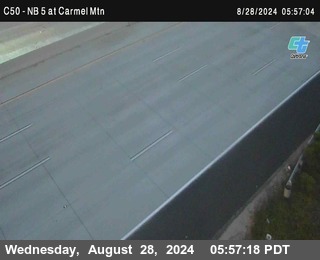 NB 5 at Carmel Mountain Rd.