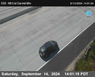 NB 5 at Carmel Mountain Rd.