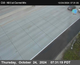 NB 5 at Carmel Mountain Rd.