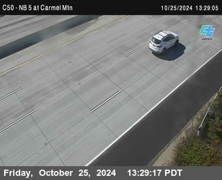 NB 5 at Carmel Mountain Rd.