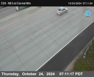 NB 5 at Carmel Mountain Rd.