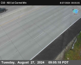 NB 5 at Carmel Mountain Rd.