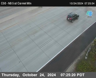 NB 5 at Carmel Mountain Rd.