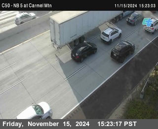 NB 5 at Carmel Mountain Rd.