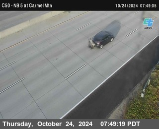 NB 5 at Carmel Mountain Rd.