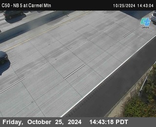 NB 5 at Carmel Mountain Rd.