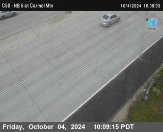 NB 5 at Carmel Mountain Rd.