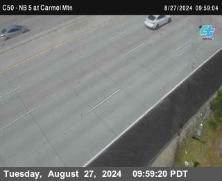 NB 5 at Carmel Mountain Rd.