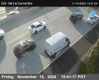 NB 5 at Carmel Mountain Rd.