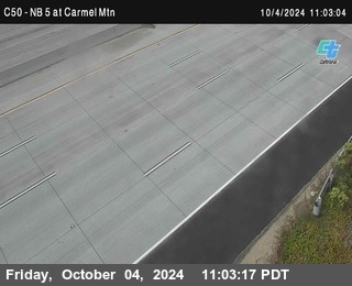 NB 5 at Carmel Mountain Rd.