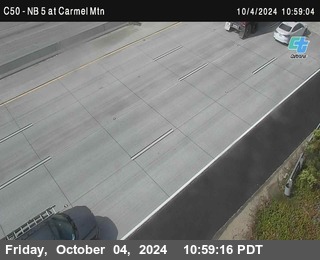 NB 5 at Carmel Mountain Rd.