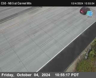 NB 5 at Carmel Mountain Rd.