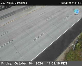 NB 5 at Carmel Mountain Rd.