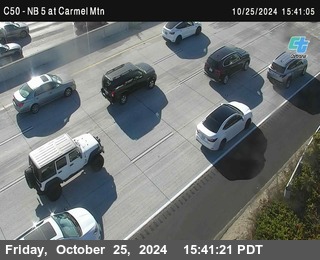 NB 5 at Carmel Mountain Rd.