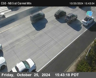 NB 5 at Carmel Mountain Rd.