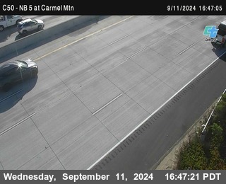 NB 5 at Carmel Mountain Rd.