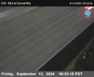 NB 5 at Carmel Mountain Rd.