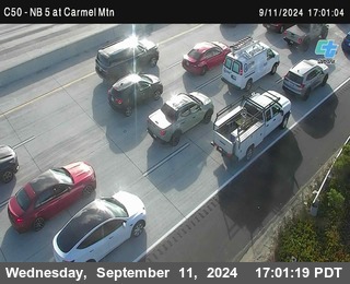 NB 5 at Carmel Mountain Rd.