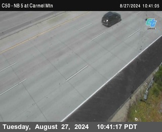 NB 5 at Carmel Mountain Rd.