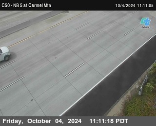 NB 5 at Carmel Mountain Rd.