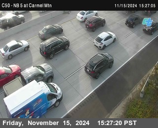 NB 5 at Carmel Mountain Rd.