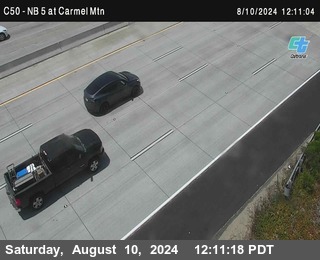 NB 5 at Carmel Mountain Rd.