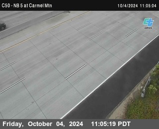 NB 5 at Carmel Mountain Rd.