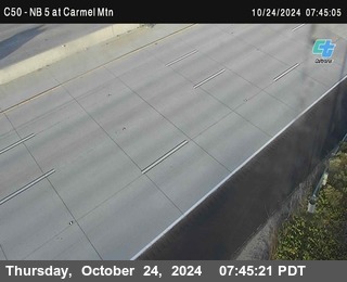 NB 5 at Carmel Mountain Rd.