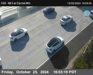 NB 5 at Carmel Mountain Rd.