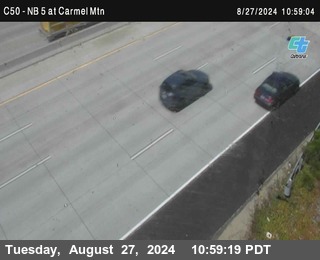 NB 5 at Carmel Mountain Rd.