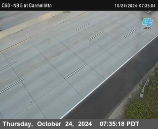 NB 5 at Carmel Mountain Rd.