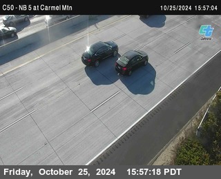 NB 5 at Carmel Mountain Rd.