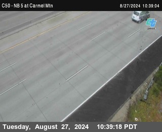 NB 5 at Carmel Mountain Rd.