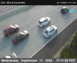 NB 5 at Carmel Mountain Rd.