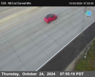 NB 5 at Carmel Mountain Rd.