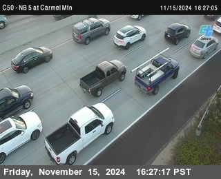 NB 5 at Carmel Mountain Rd.