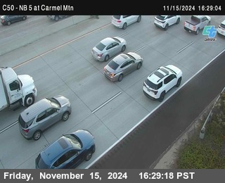 NB 5 at Carmel Mountain Rd.