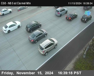 NB 5 at Carmel Mountain Rd.