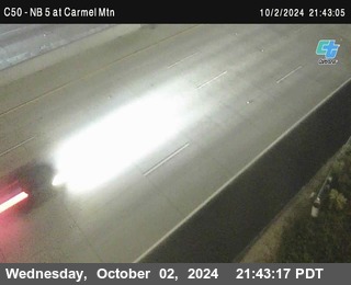 NB 5 at Carmel Mountain Rd.