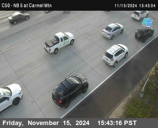 NB 5 at Carmel Mountain Rd.