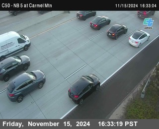 NB 5 at Carmel Mountain Rd.