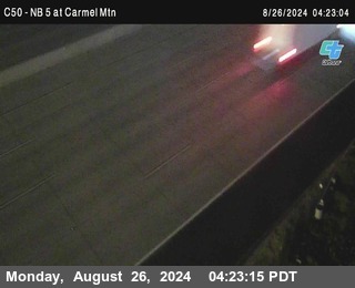 NB 5 at Carmel Mountain Rd.